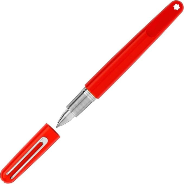 Montblanc Red Resin M 117599 Rollerball Pen